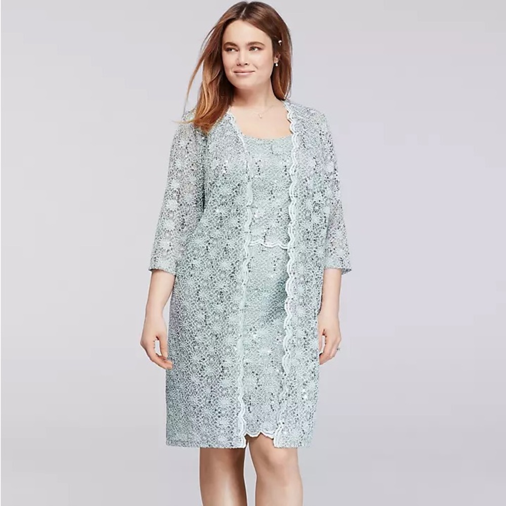 Sequins Jacket and Dress